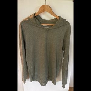 Lucky Brand Venice Burnout Lightweight Hoodie